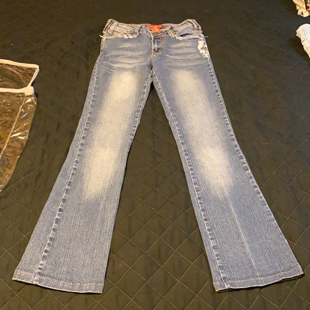 Americana blues blue jeans size 3 Junior